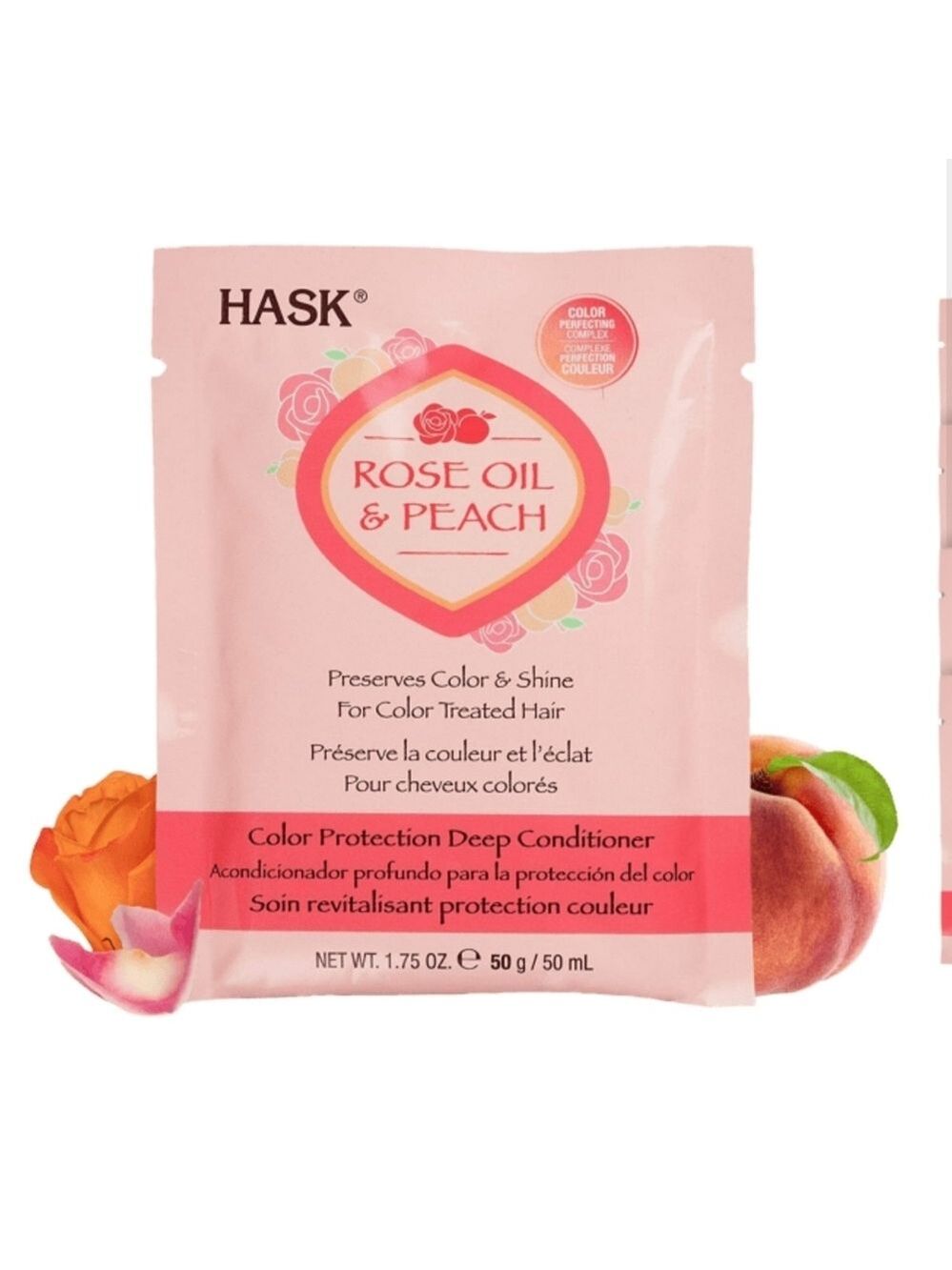 Rose Oil Peach Color Protection Deep Conditioner